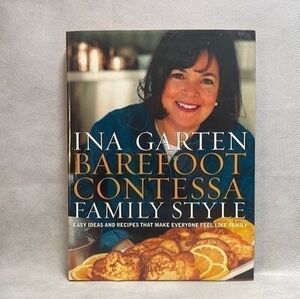 Ina Garten Barefoot Contessa Family Style Cookbook Elegant Recipes 240 Pages VG